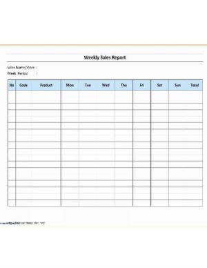 3+ Free Sales Revenue Report Template - Writing Word Excel Format