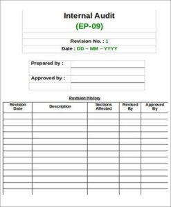 10+ Audit Report Templates - Writing Word Excel Format