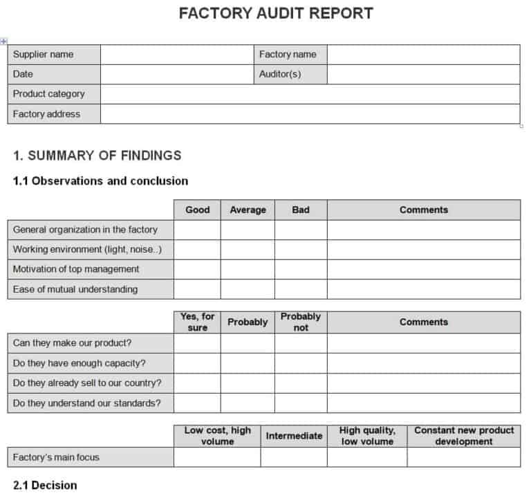 17-best-quality-audit-report-templates-samples-writing-word-excel