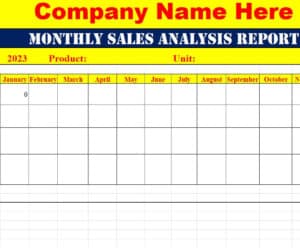 Top 18 Business Analysis Report Templates [Word, Excel & PDF] - Writing ...