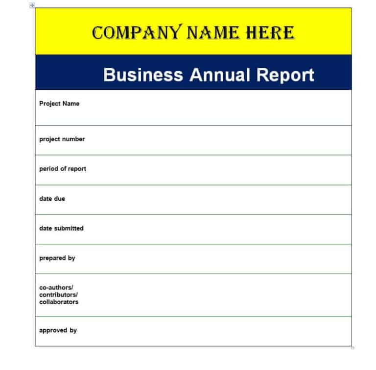 15+ Customizable Business Report Templates & Samples - Writing Word ...