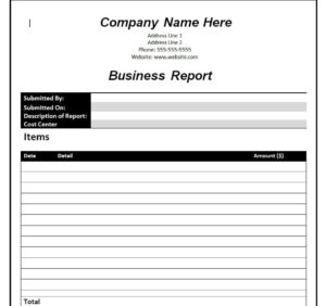 15+ Customizable Business Report Templates & Samples - Writing Word ...