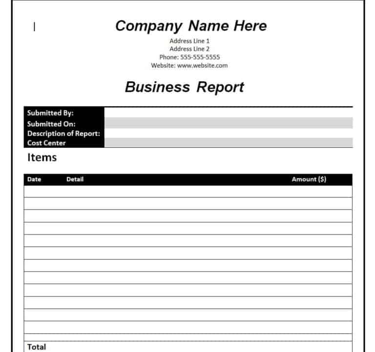 15+ Customizable Business Report Templates & Samples - Writing Word ...