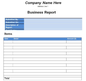 15+ Customizable Business Report Templates & Samples - Writing Word ...