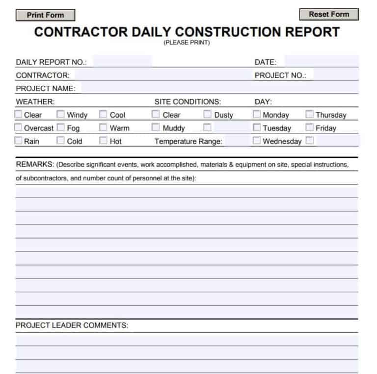 20+ Important Daily Report Templates [WORD & PDF] - Writing Word Excel ...