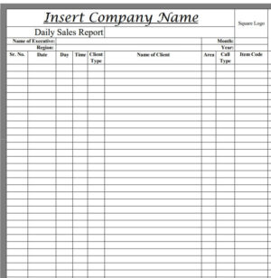 14+ Sample Daily Sales Report Templates [WORD, EXCEL, PDF] - Writing ...