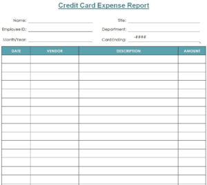 16+ Sample Expense Report Templates [in EXCEL & WORD] - Writing Word ...