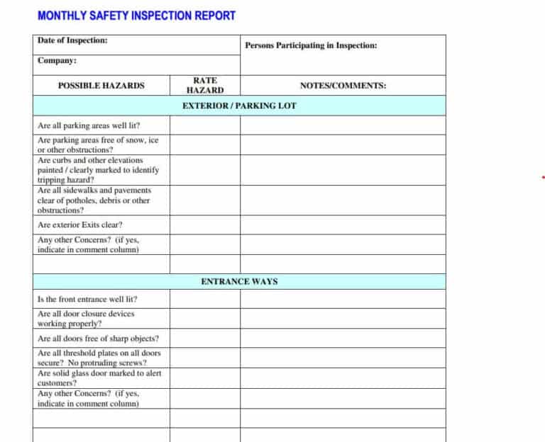 18+ Monthly Report Templates - in Excel, Word & PDF Formats - Writing ...