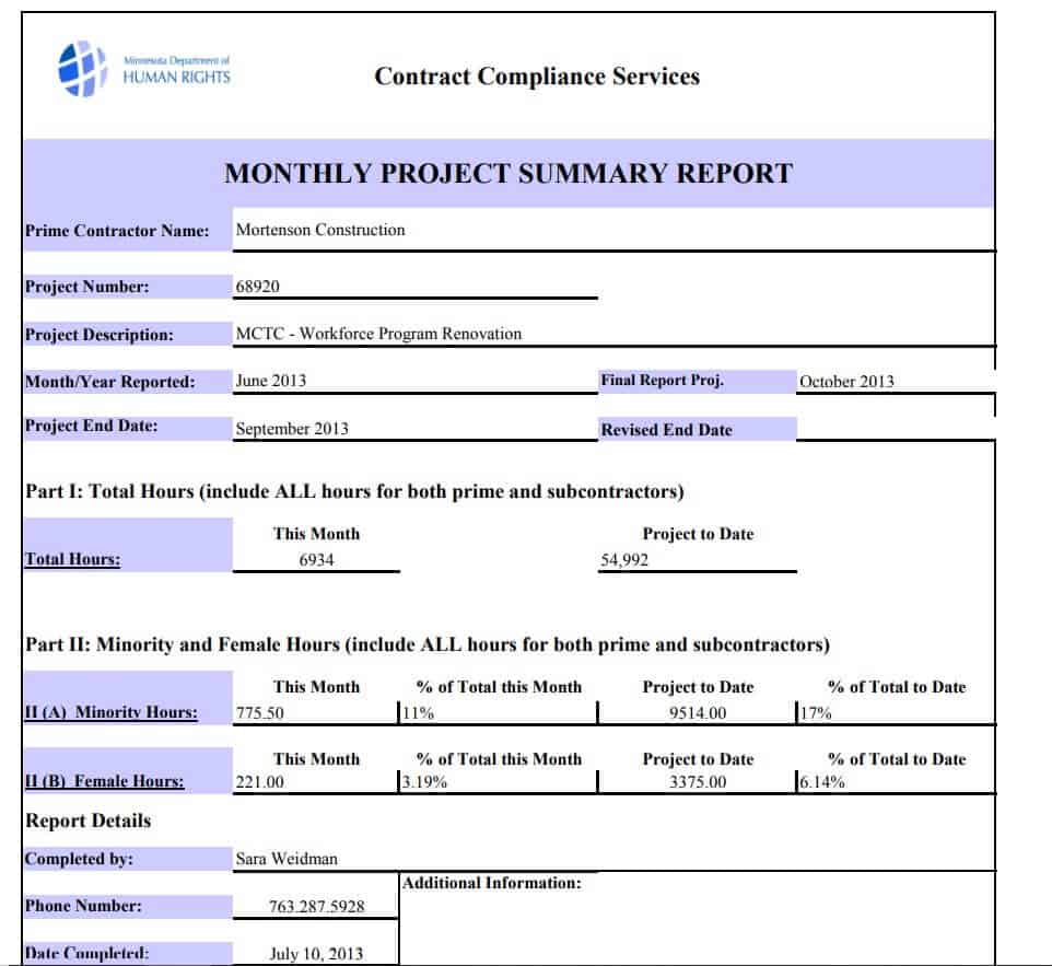 18  Monthly Report Templates in Excel Word PDF Formats Writing