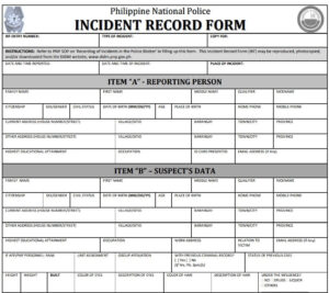 18+ Practical Police Report Templates [in WORD & PDF] - Writing Word ...