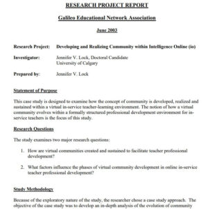 Top 17 Printable Research Report Templates [PDF & WORD] - Writing Word ...