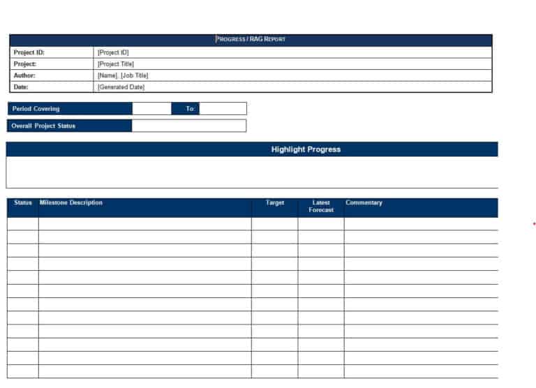 20+ Sample Weekly Report Templates [Excel, Word & PDF] - Writing Word ...